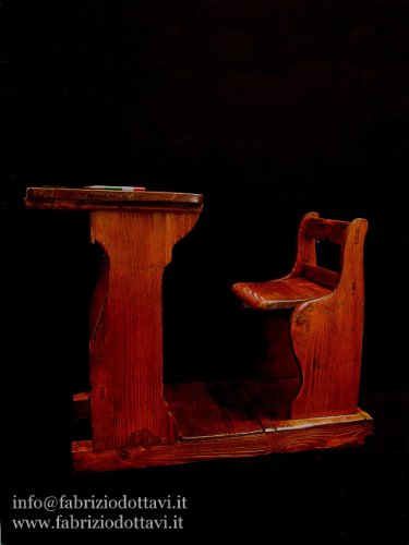 Piccoli restauri - Banco scuola